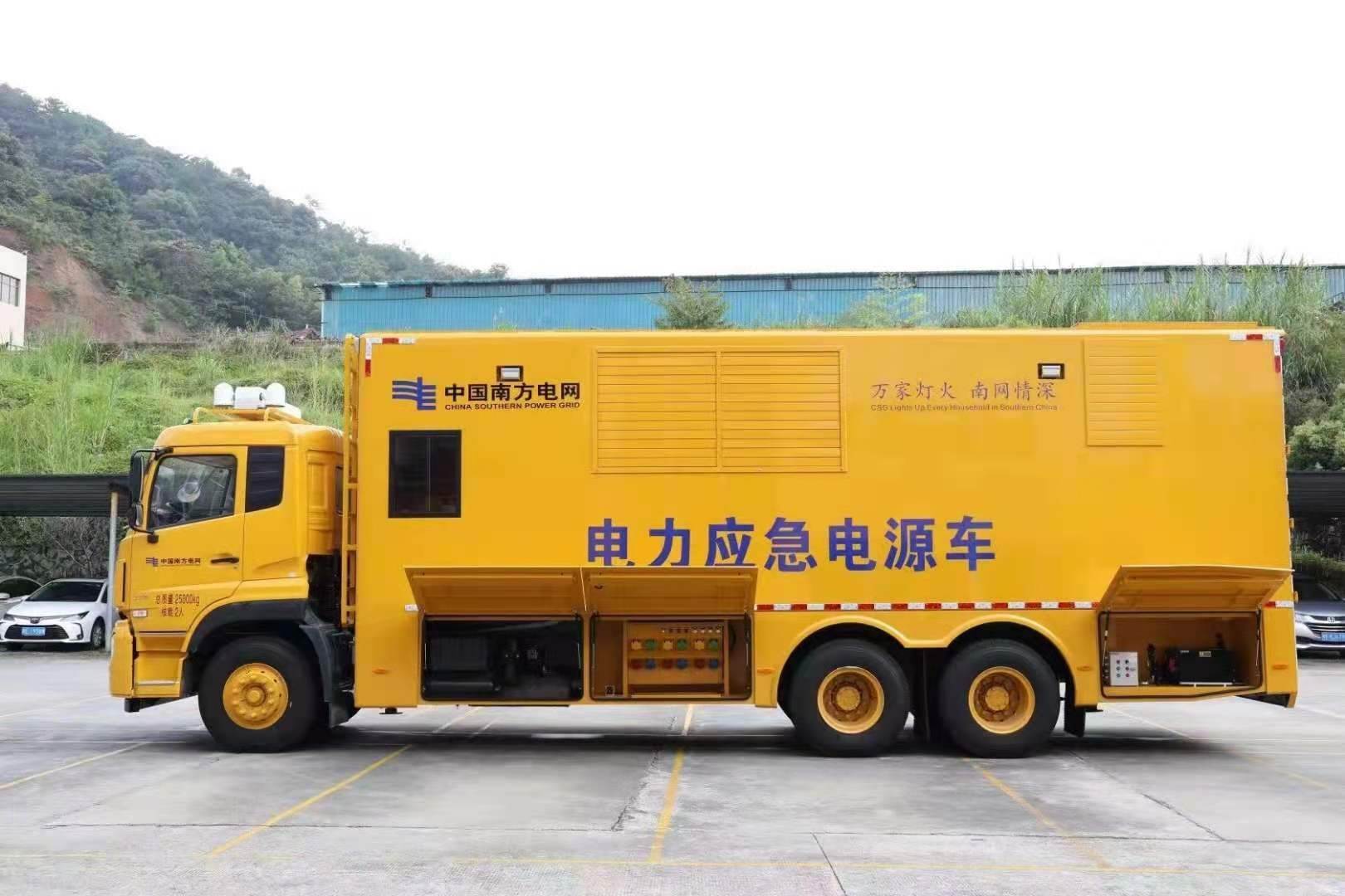 广阳安康大型柴油发电机发电车UPS电源出租租赁